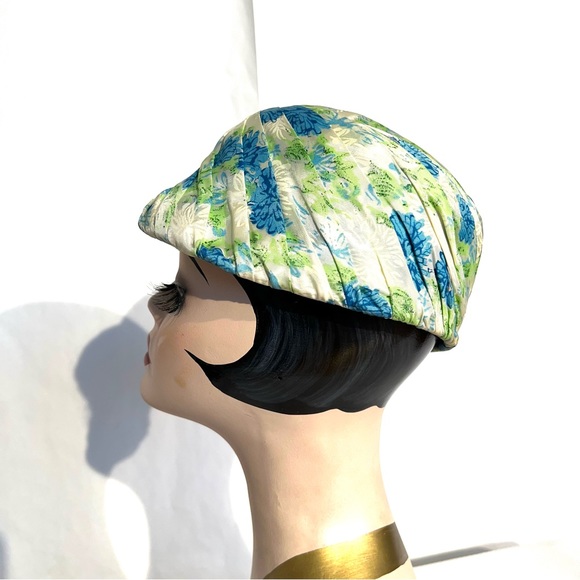 Vintage 40s 50s Floral Hat - Picture 5 of 14
